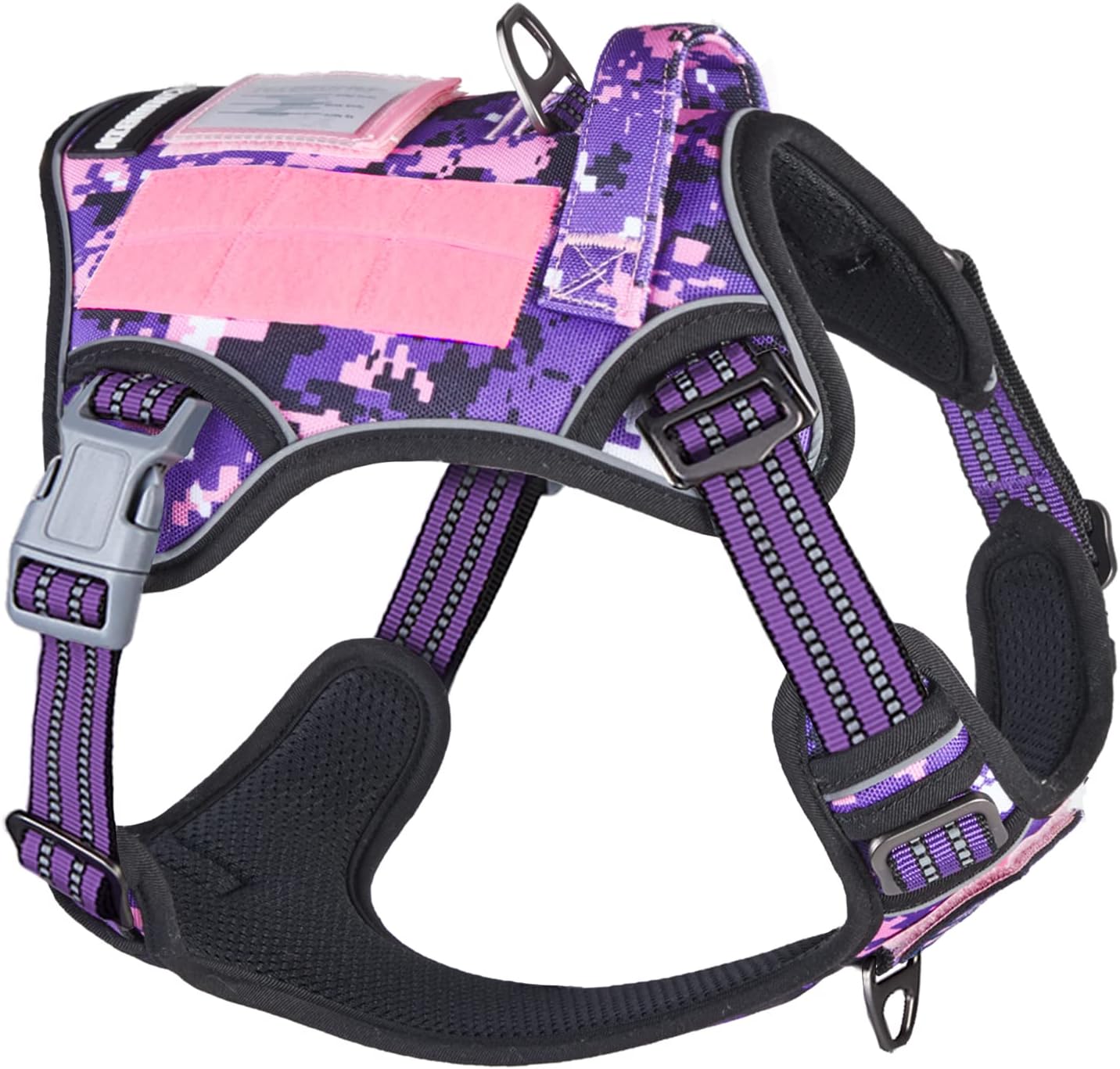Tactical No Pull Dog Harness for Medium Dogs